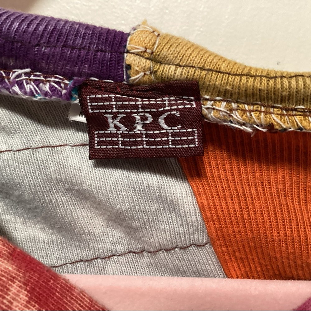 KPC Colorful Distressed Patchwork Jacket - image 3